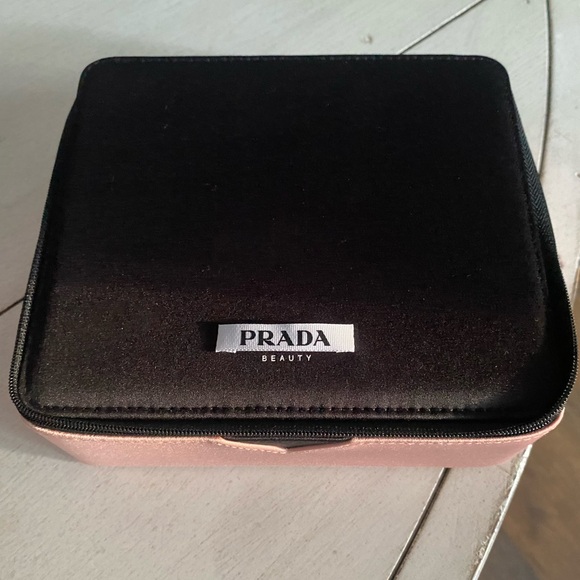 Prada Beauty Black and Pink Storage Case - Picture 1 of 5
